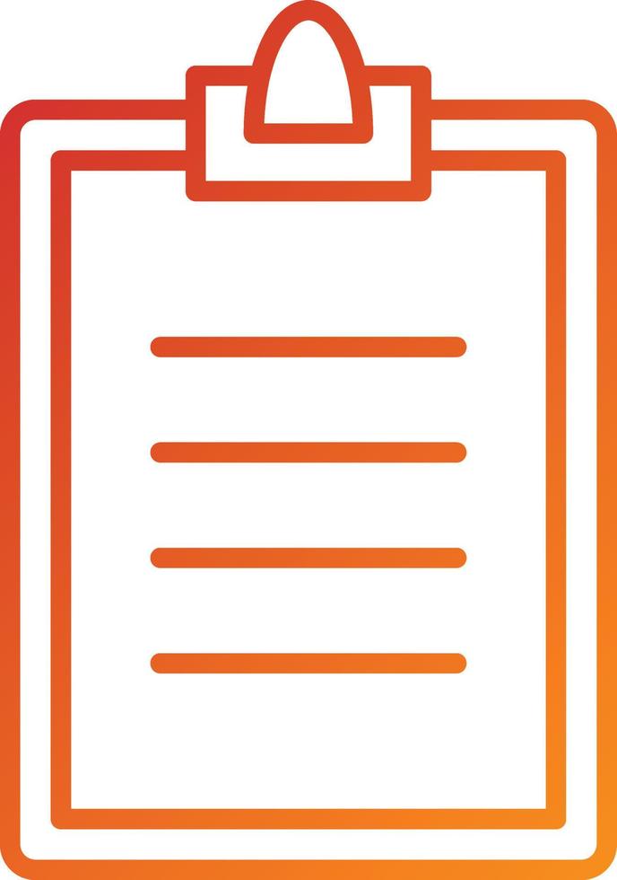 Exam Icon Style vector