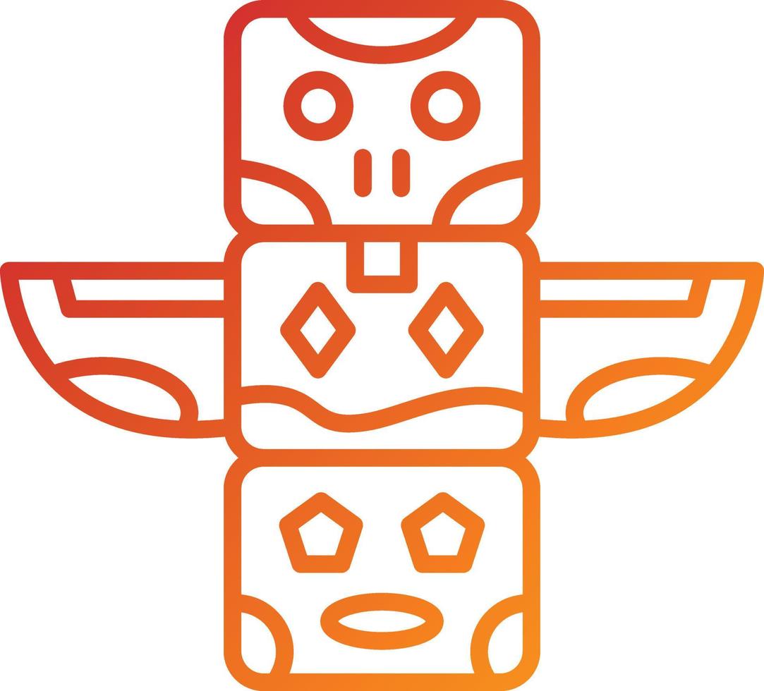 Totem Icon Style vector