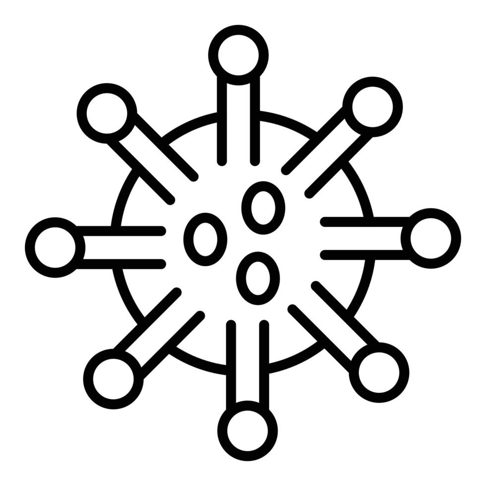Virus Icon Style vector