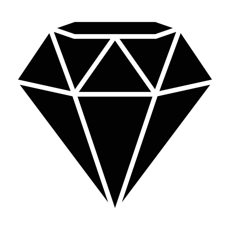 Diamond Icon Style vector