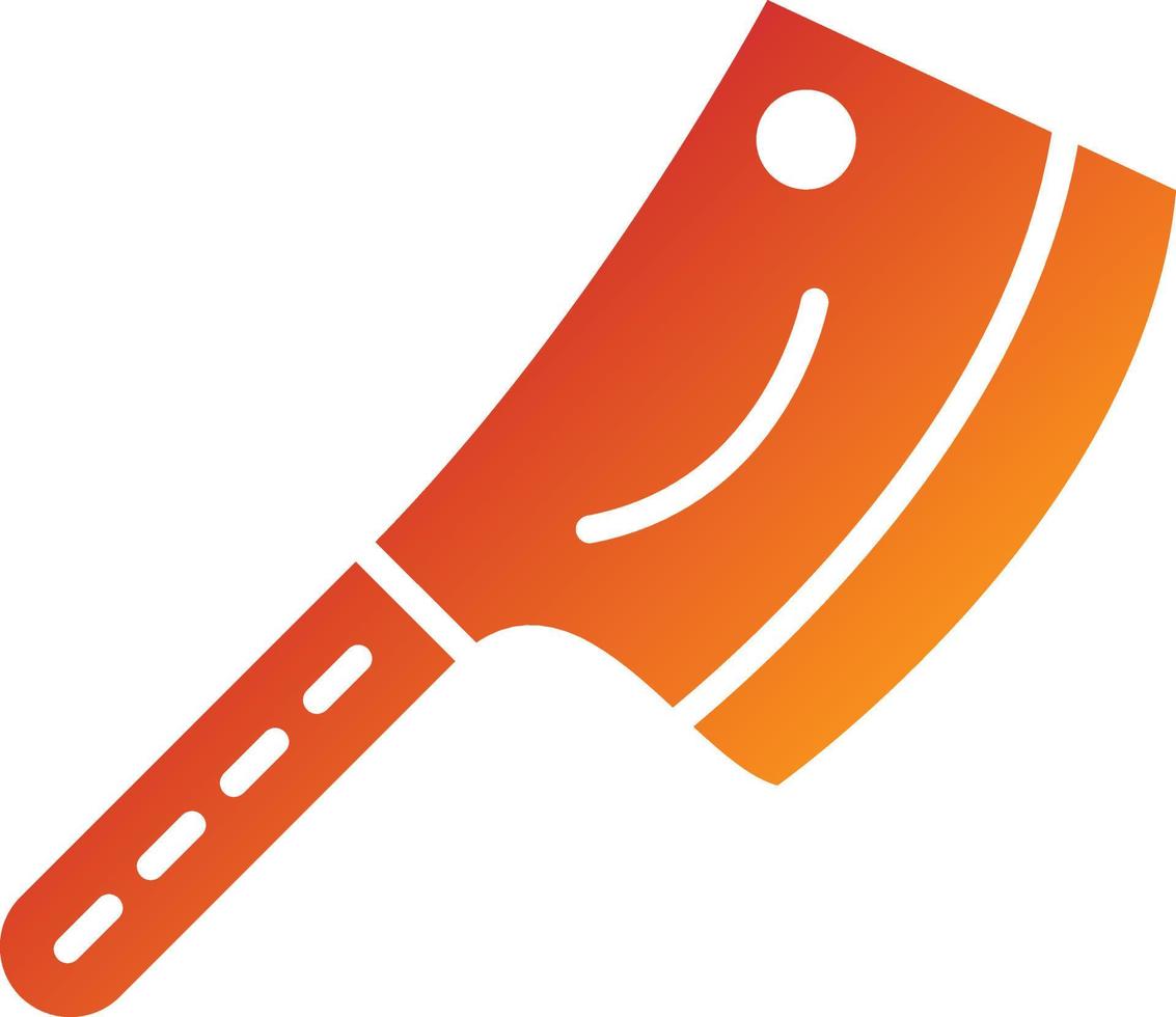 Cleaver Icon Style vector