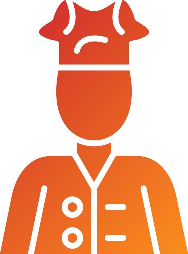 Chef Icon Style vector
