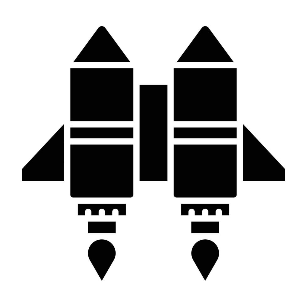 Jetpack Icon Style vector