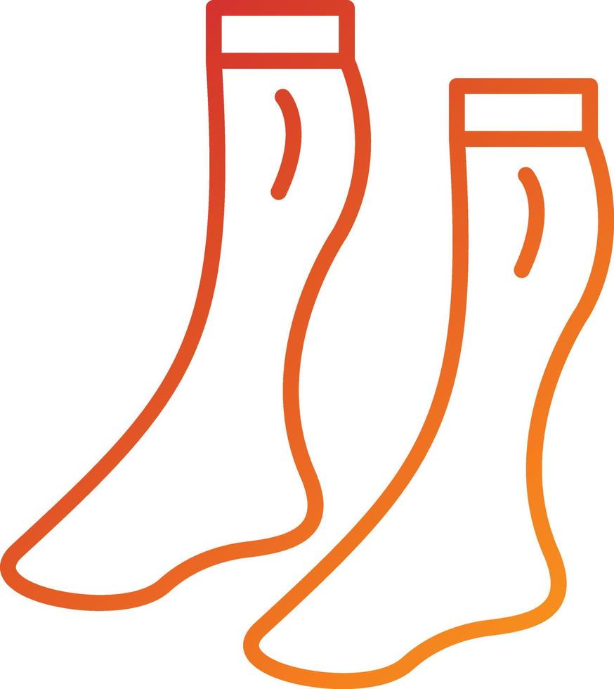 Socks Icon Style vector
