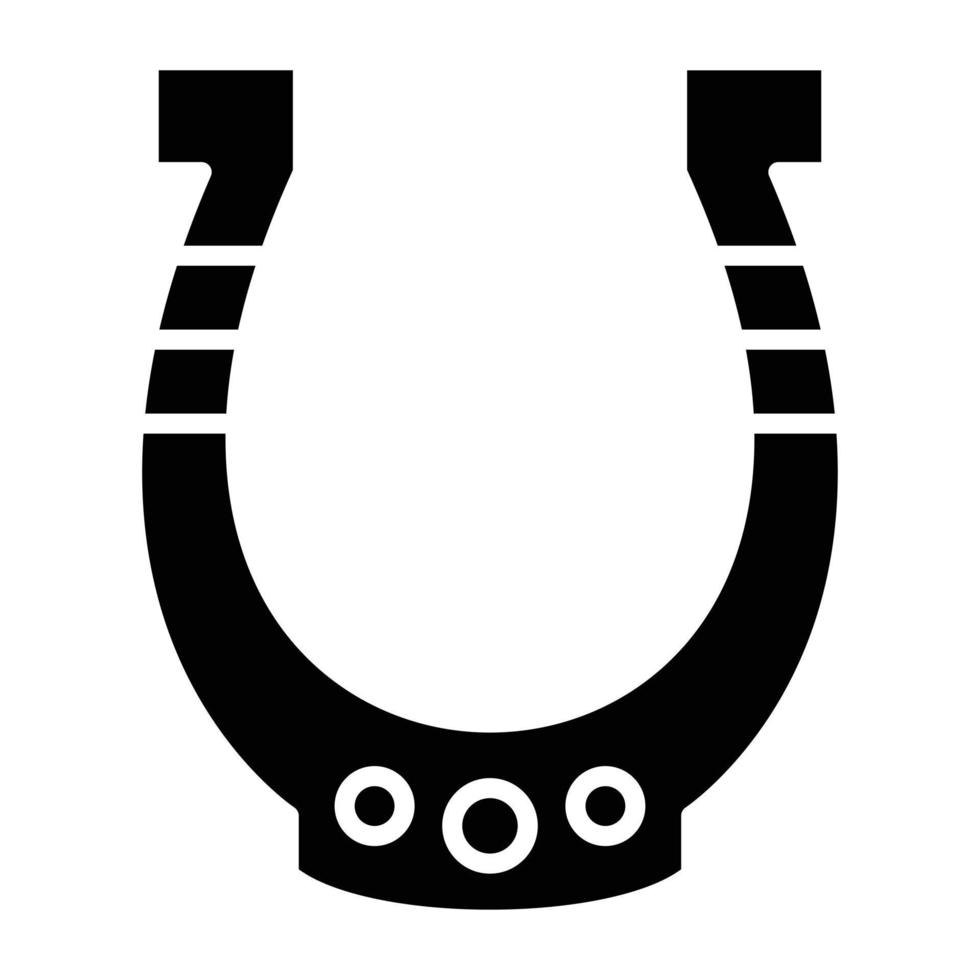 Horseshoe Icon Style vector