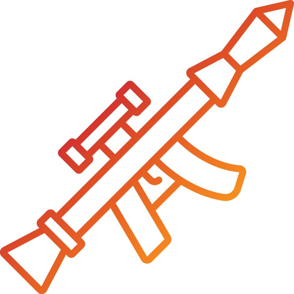 Bazooka Icon Style vector