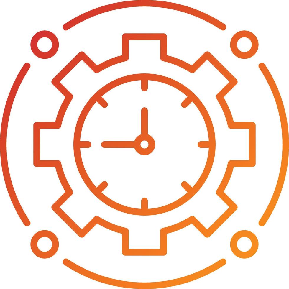 Efficiency Icon Style vector