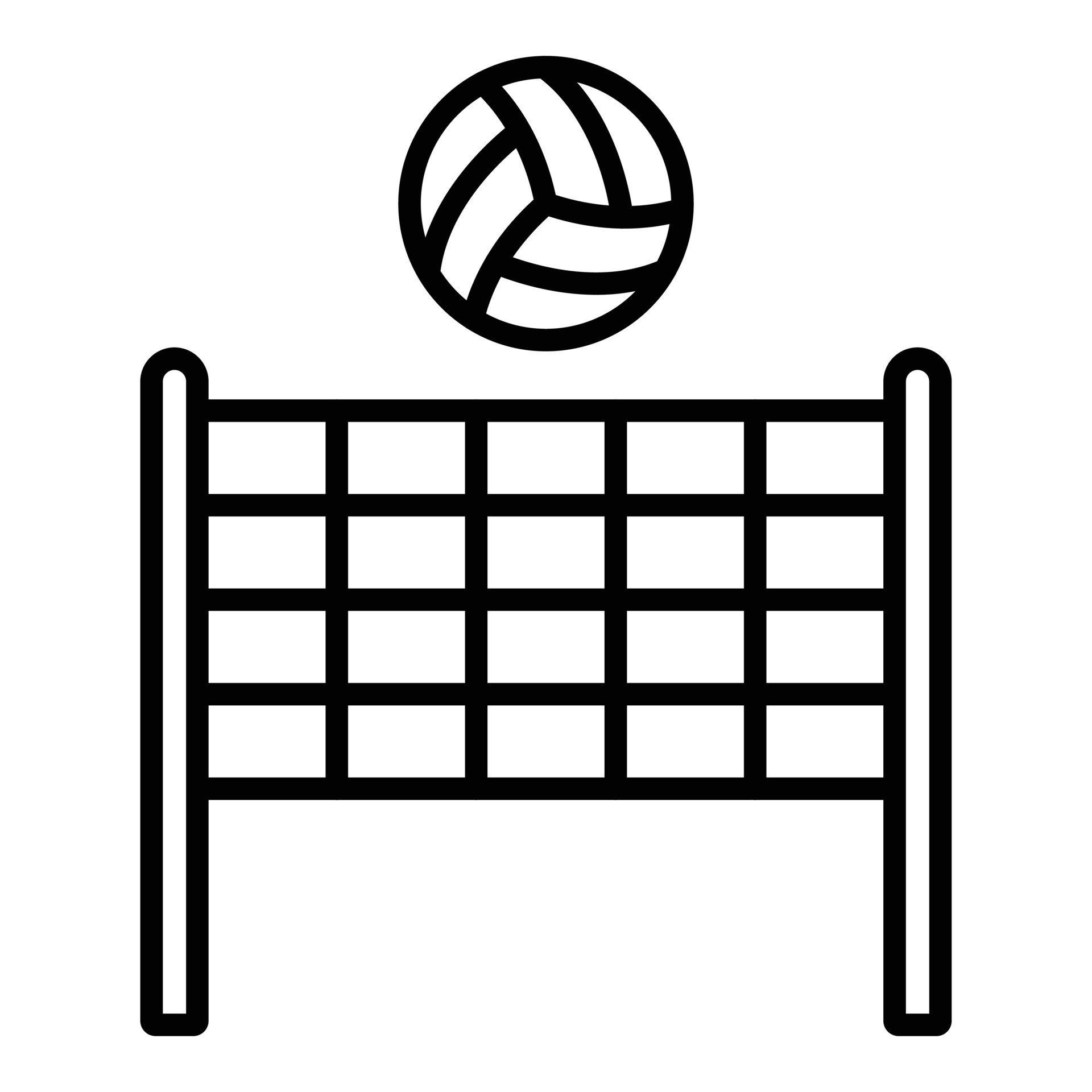 Volleyball Net Icon Style 8328599 Vector Art at Vecteezy