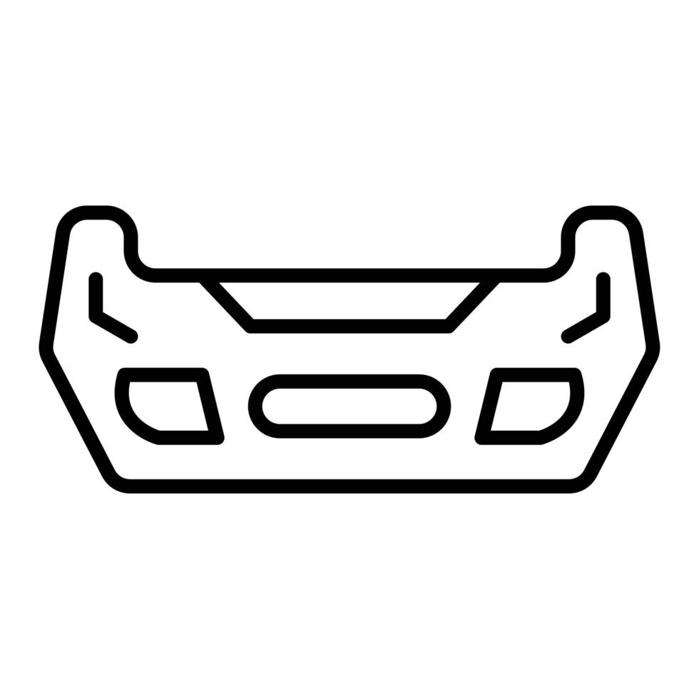 Bumper Icon Style vector