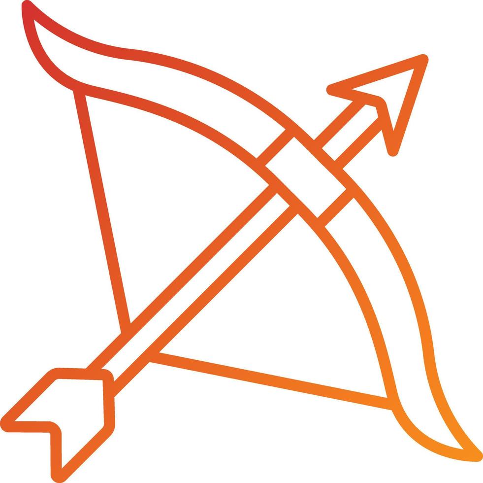 Archery Icon Style vector