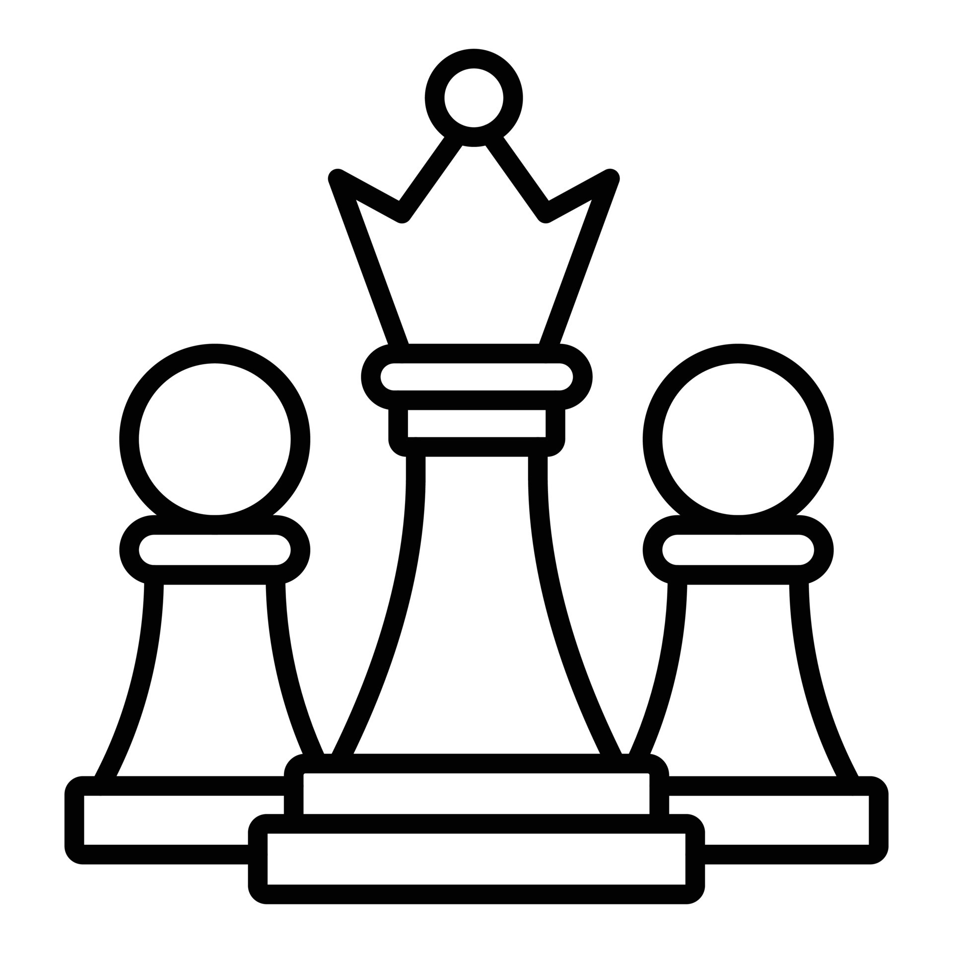 All Chess Pieces, Black And White, From Pawn To King And Queen. Flat Style  Vector Illustration. Royalty Free SVG, Cliparts, Vectors, and Stock  Illustration. Image 73418601.