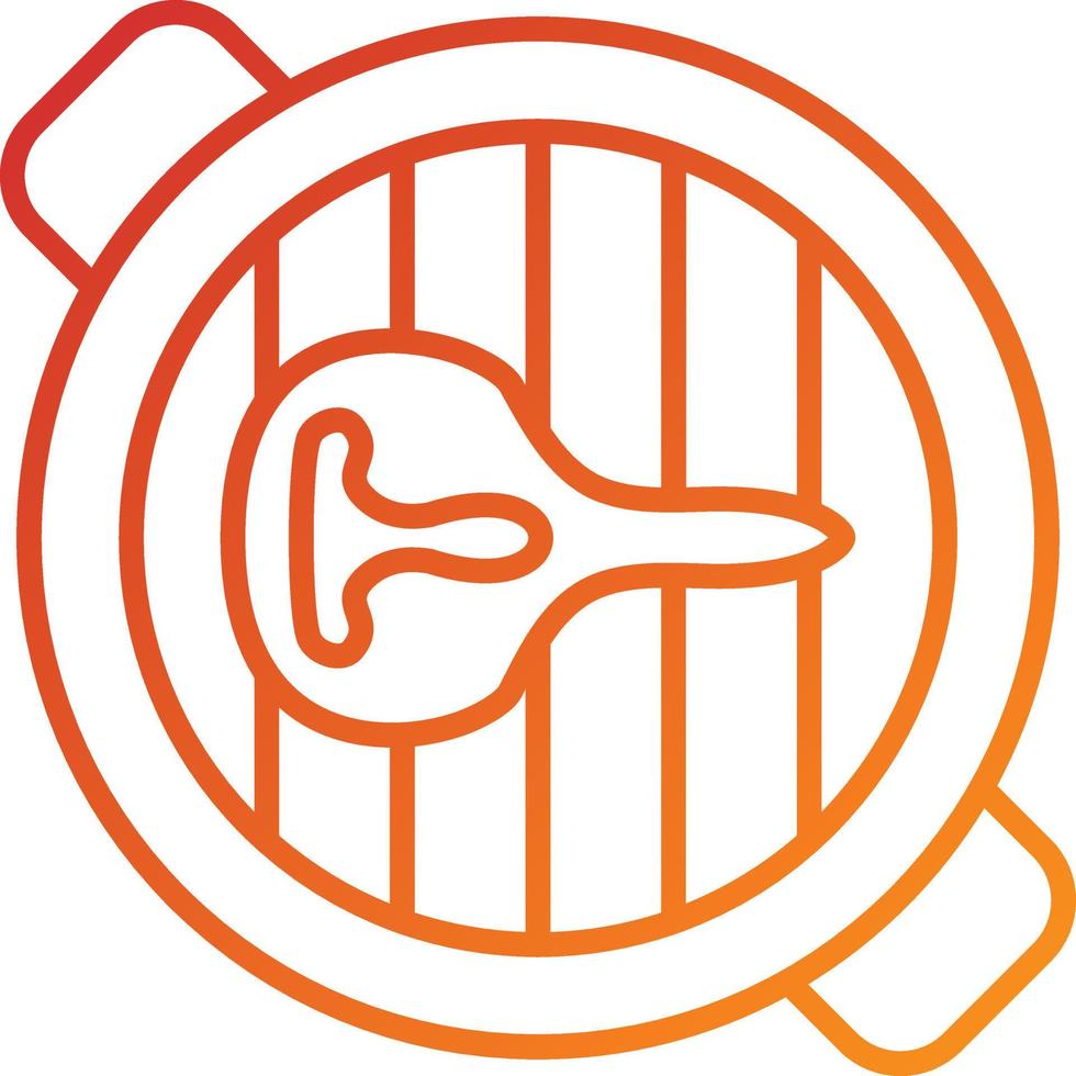 Yakiniku Icon Style vector