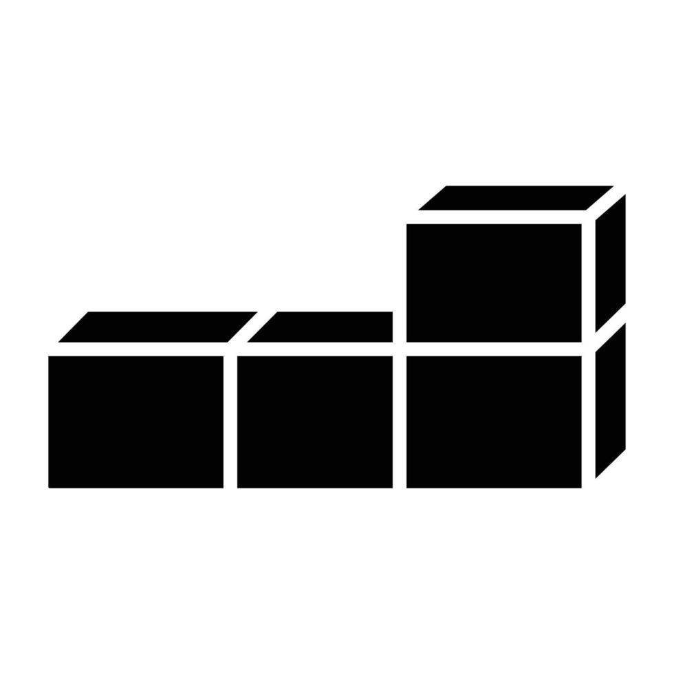 Blocks Icon Style vector