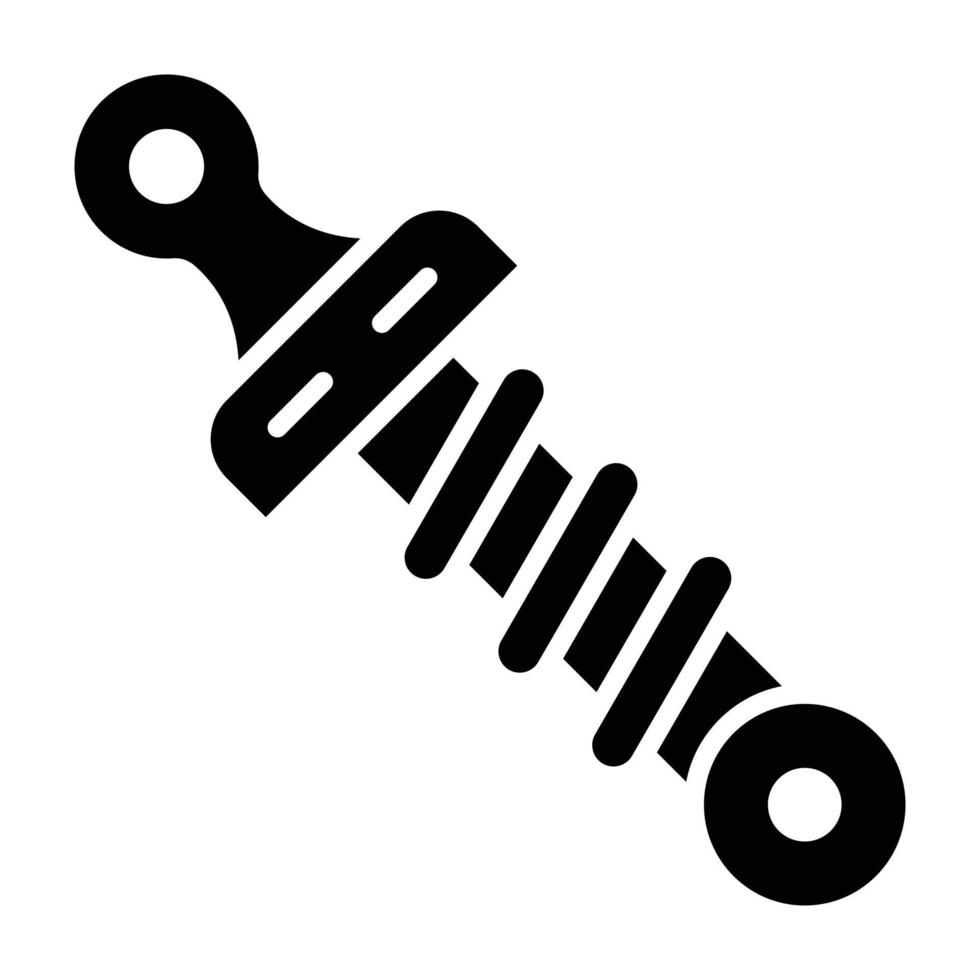 Shock Absorber Icon Style vector