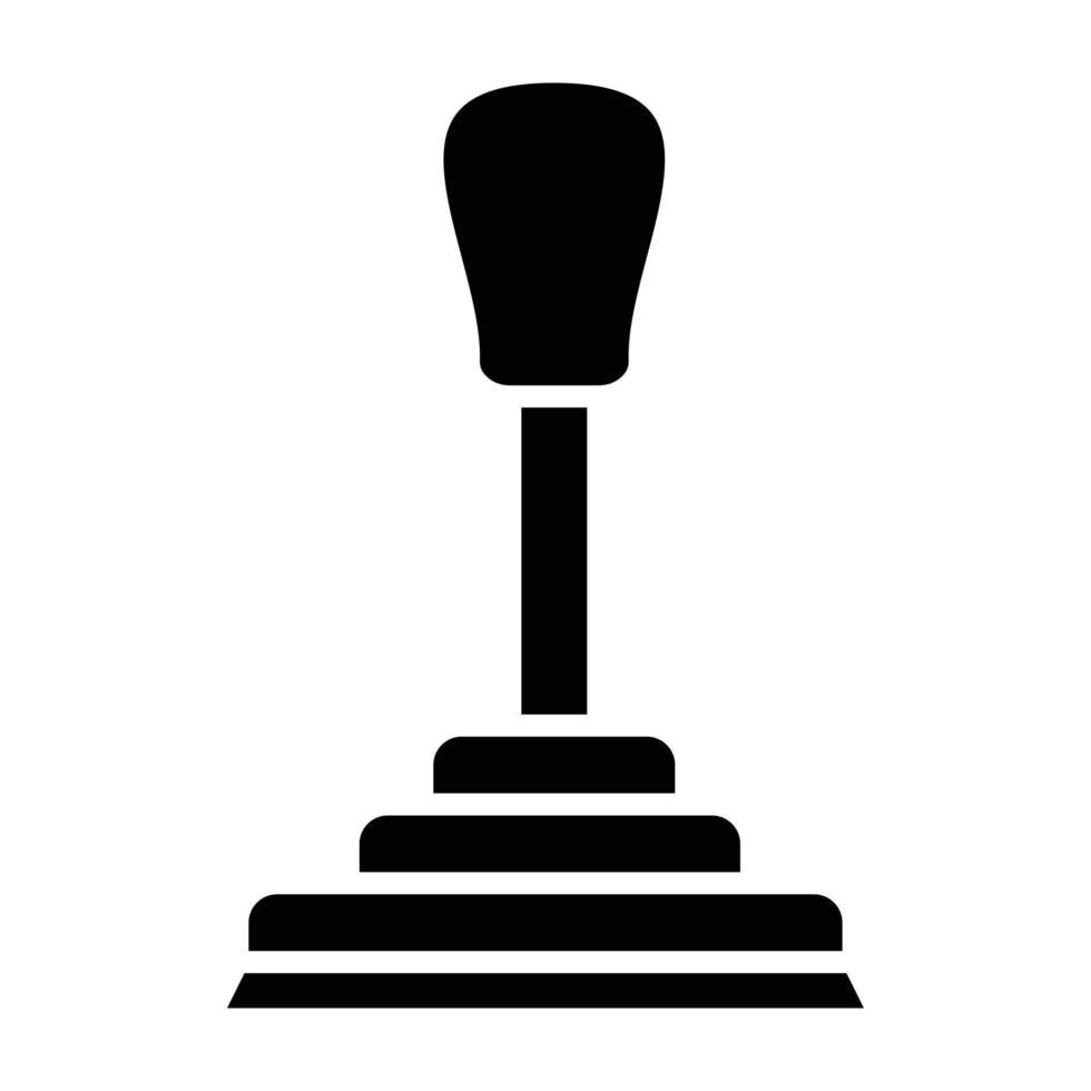 Car Shift Icon Style vector