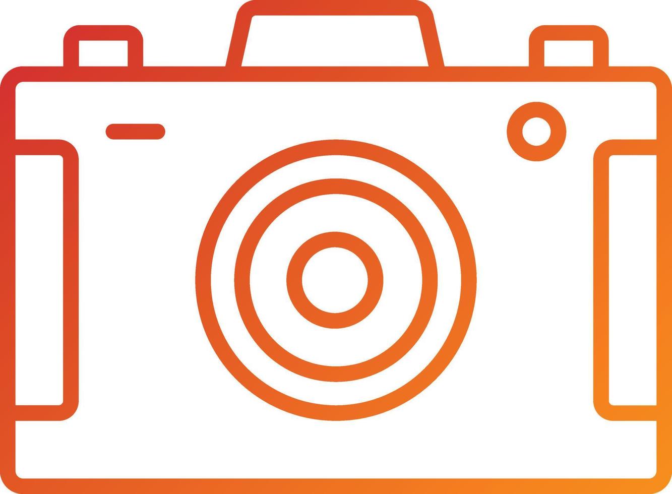 Advanced Camera Icon Style vector