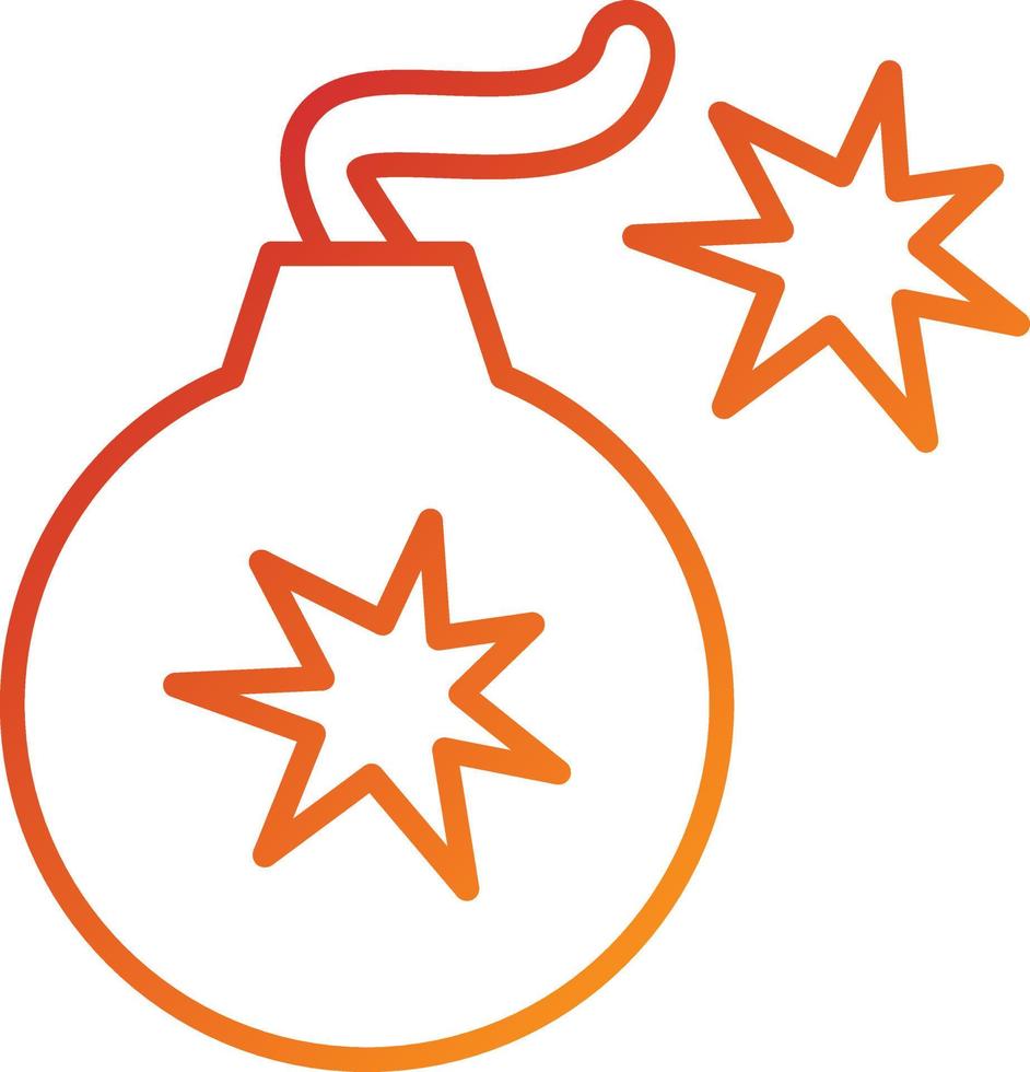 Bomb Icon Style vector