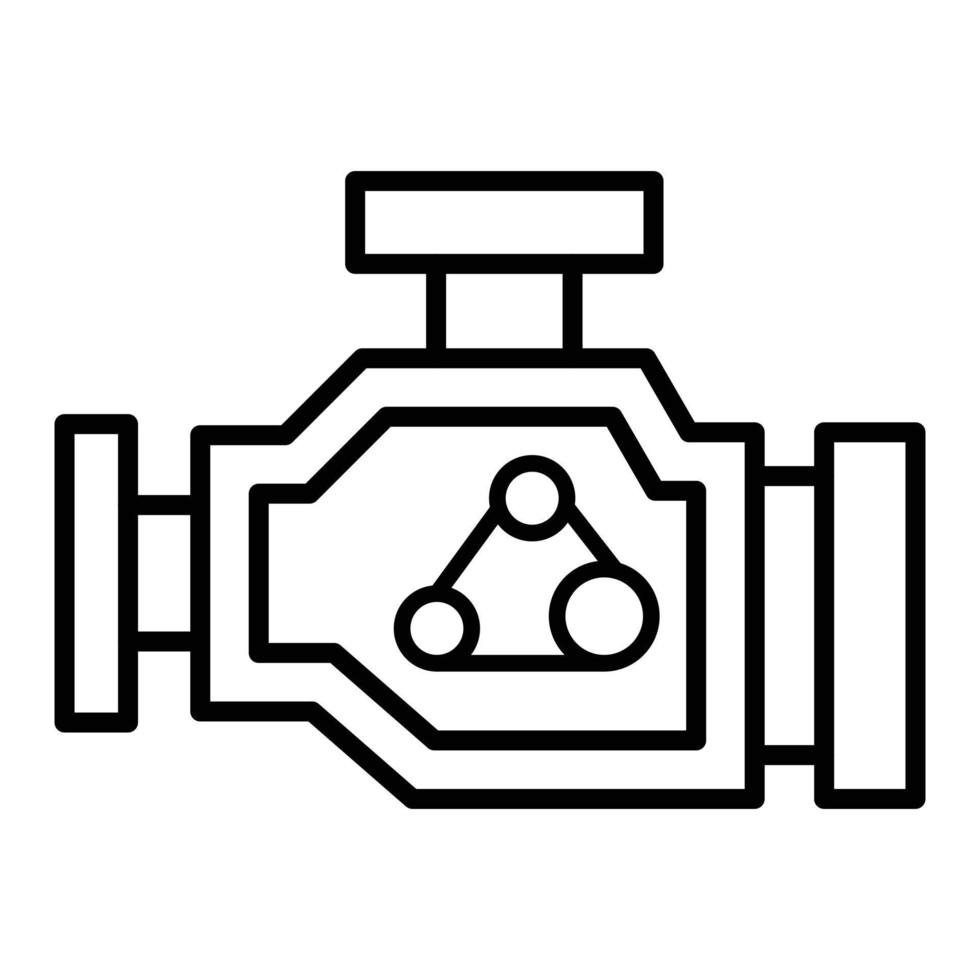 Engine Icon Style vector