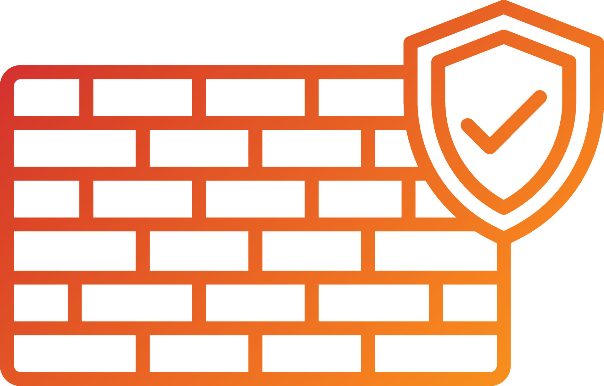 Firewall Icon Style 8329187 Vector Art at Vecteezy