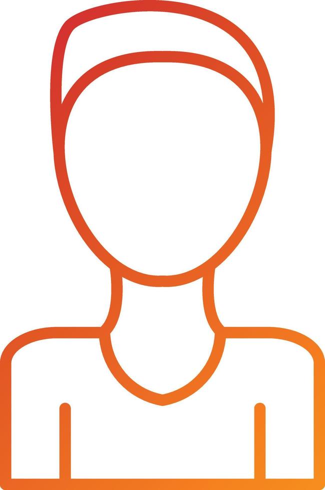 Son Icon Style vector