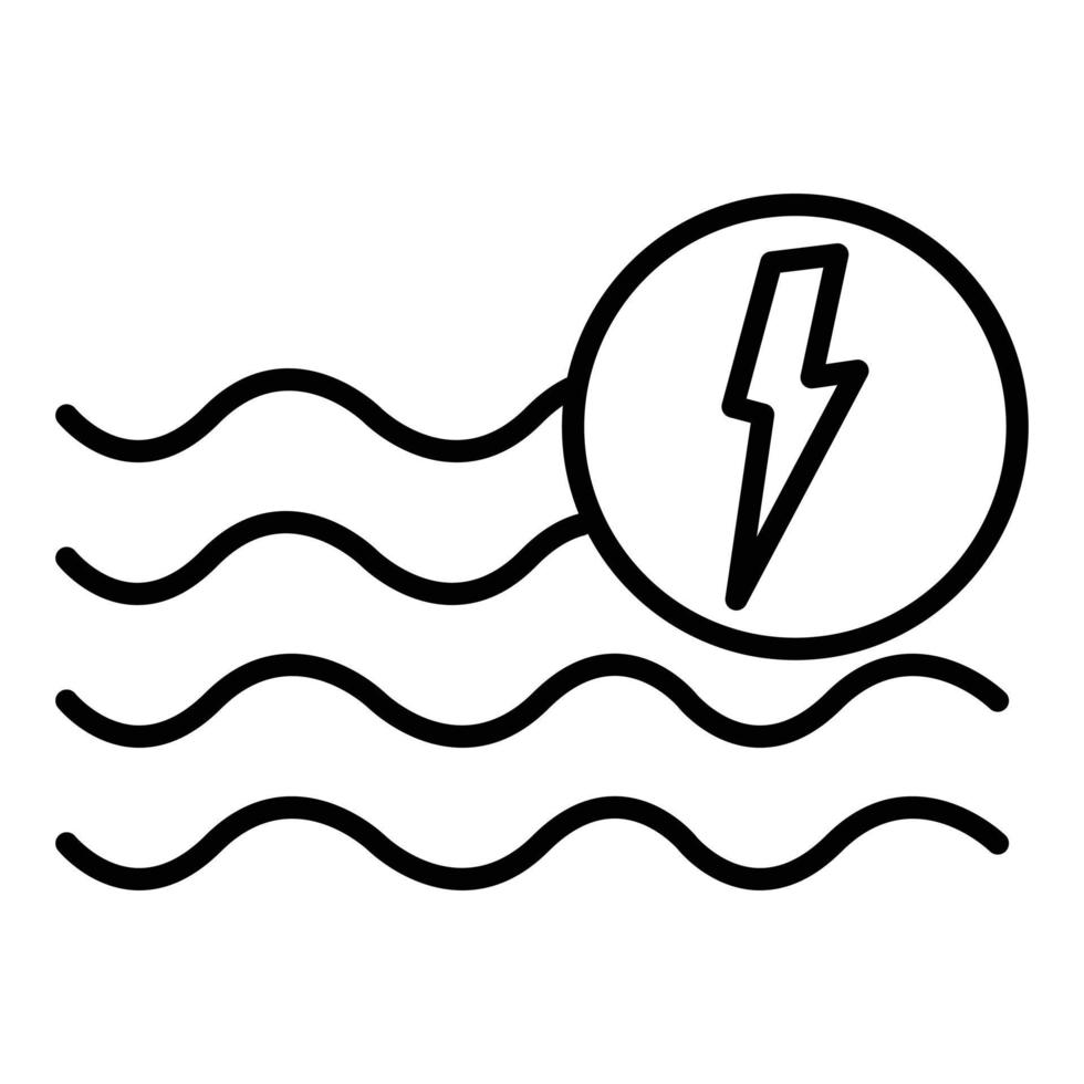 Waves Icon Style vector