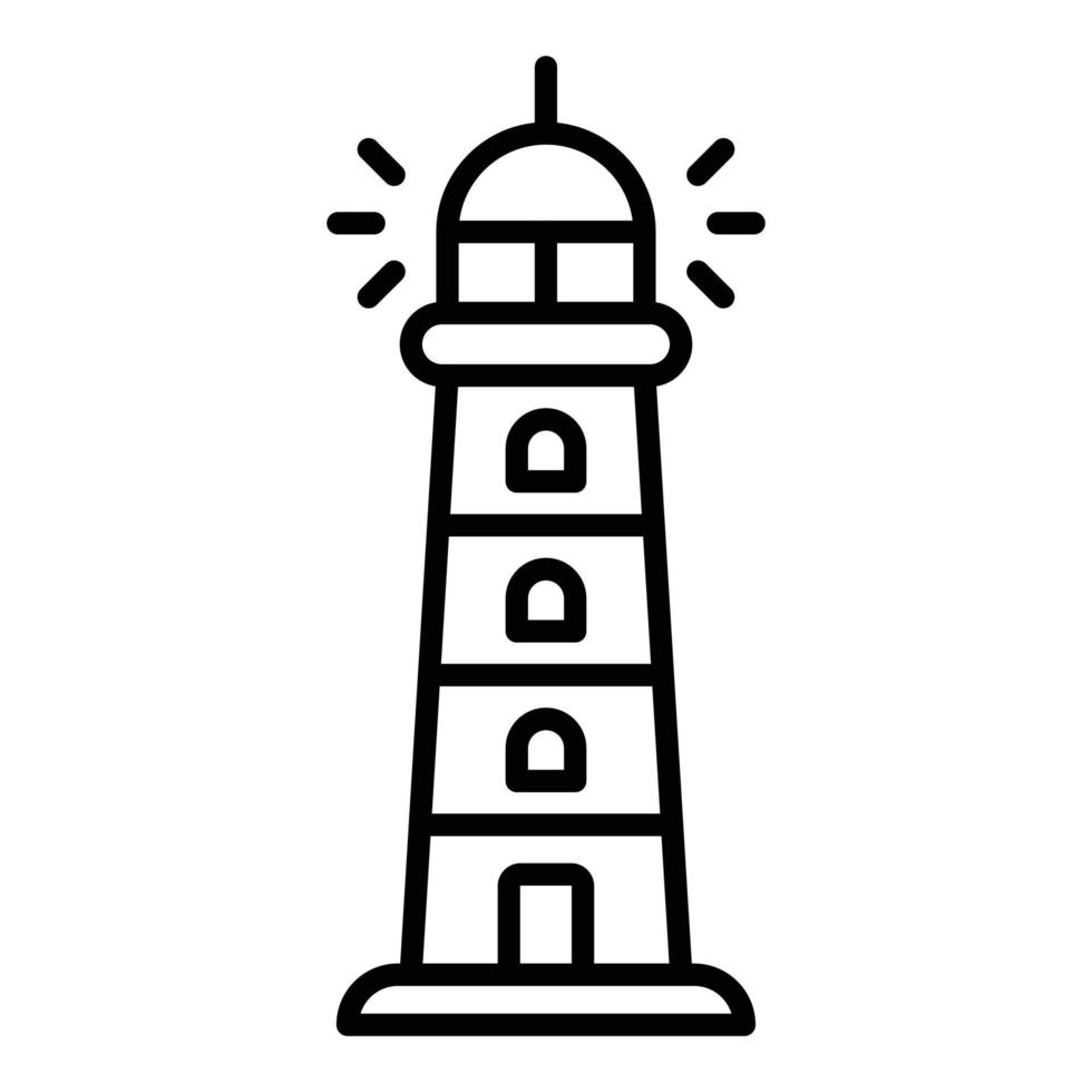Lighthouse Icon Style vector