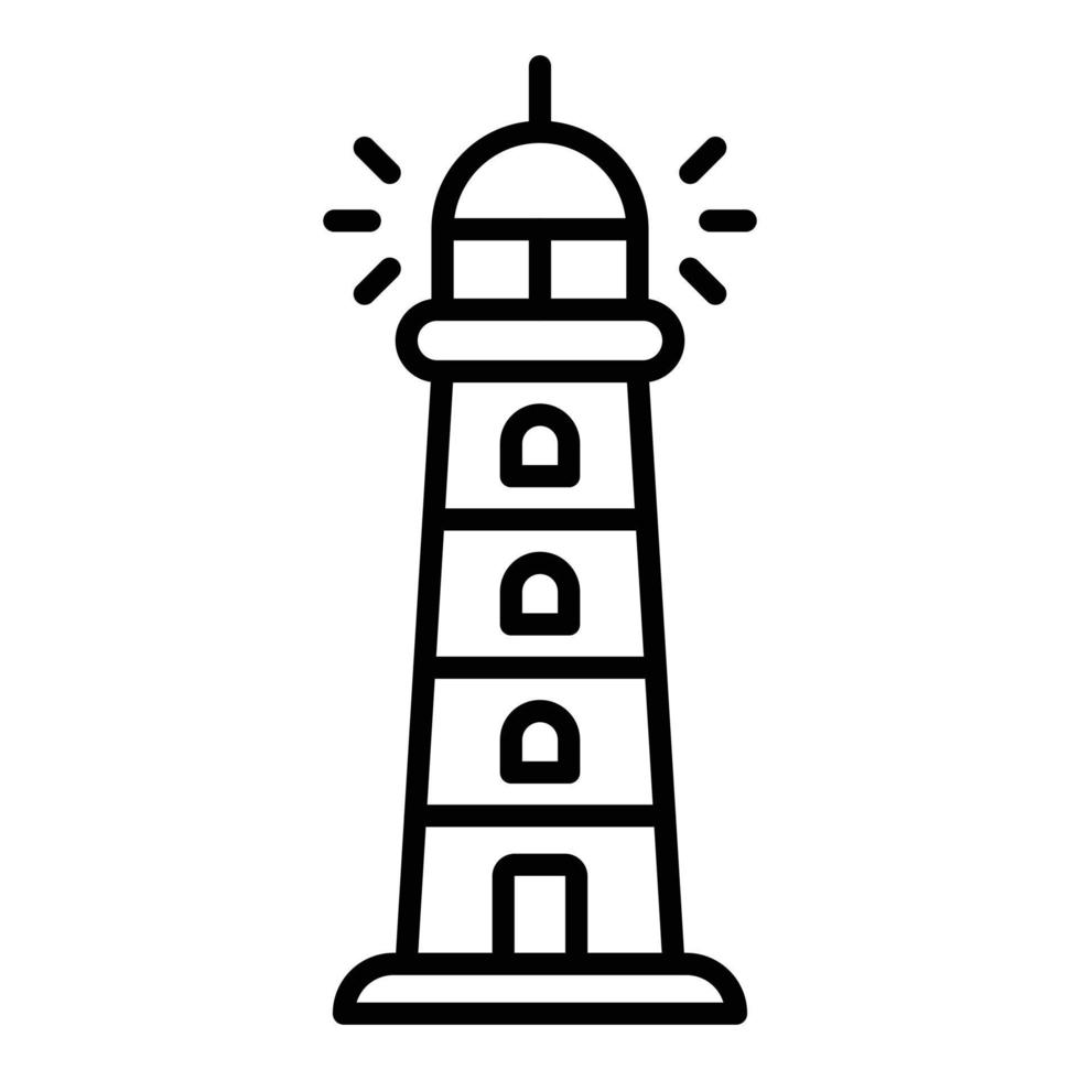 Lighthouse Icon Style vector