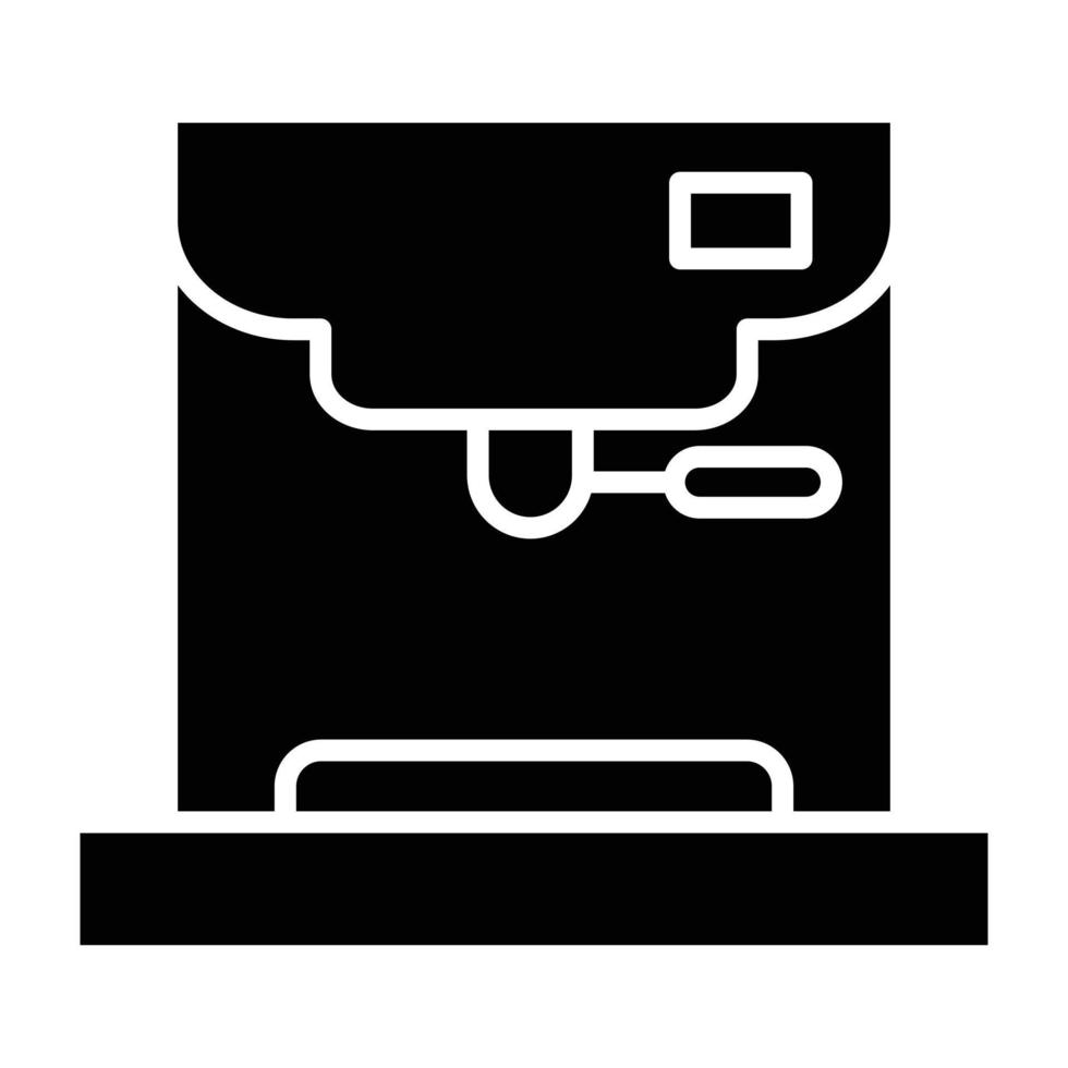 Coffee Maker Icon Style vector