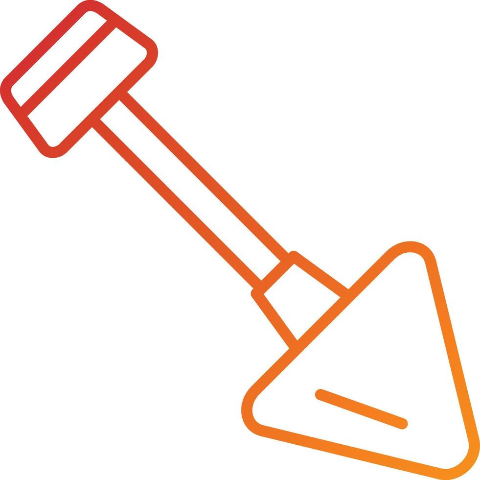 Shovel Icon Style vector