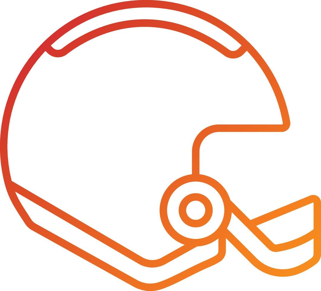 Helmet Icon Style vector