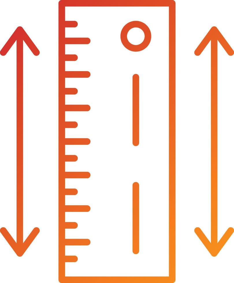Ruler Icon Style vector
