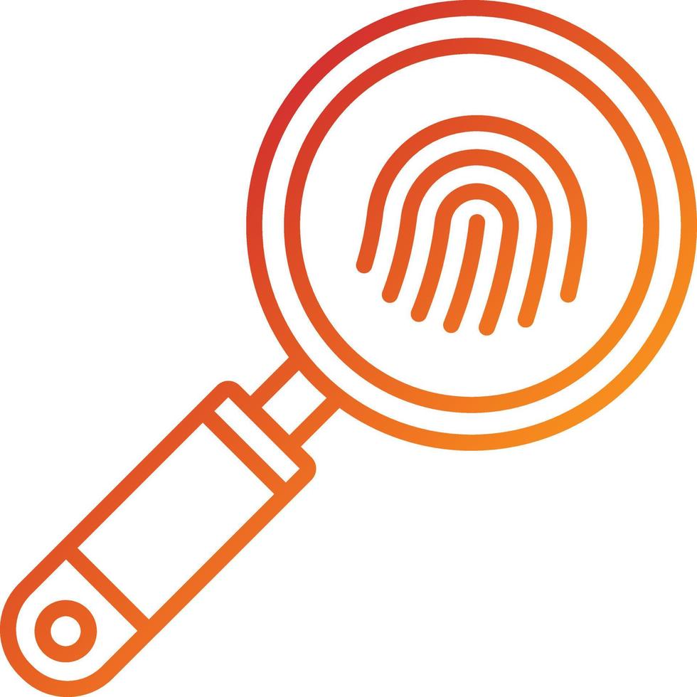 Evidence Icon Style vector
