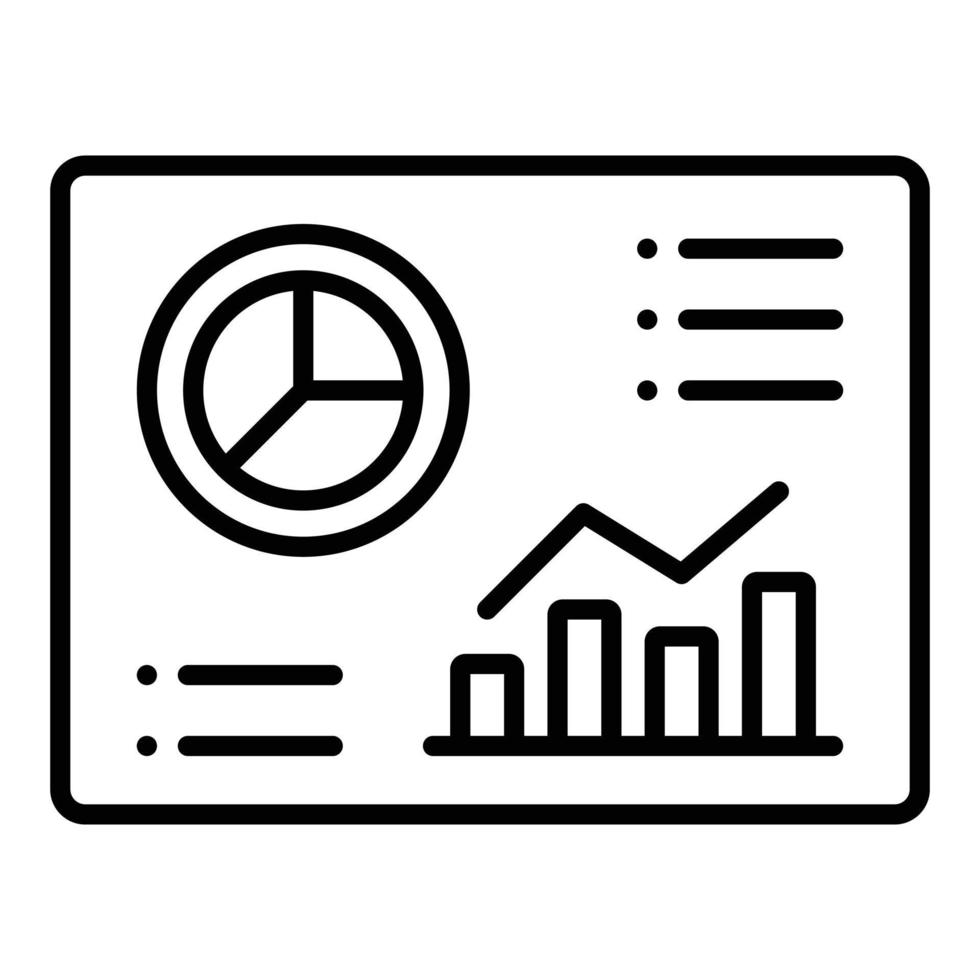 Dashboard Icon Style vector