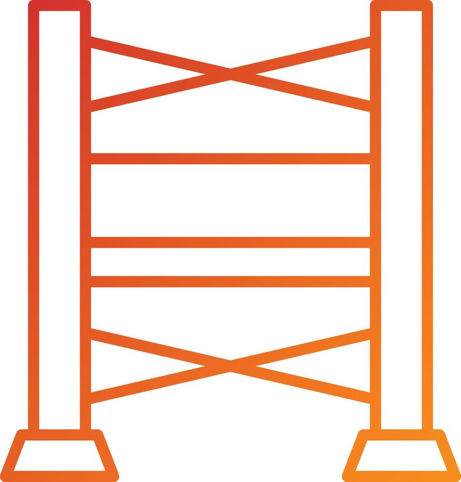 Scaffolding Icon Style vector