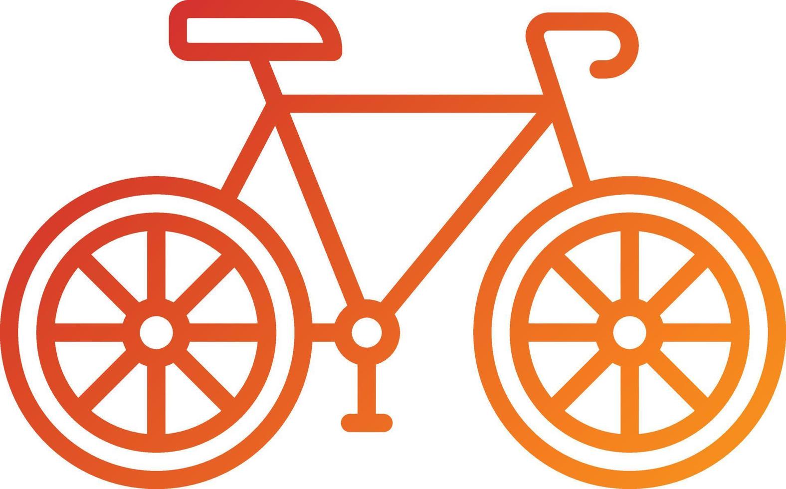 estilo de icono de ciclismo vector