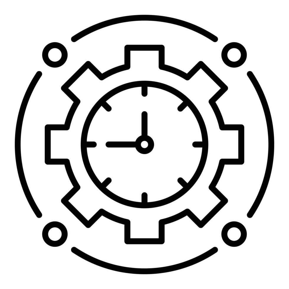 Efficiency Icon Style vector