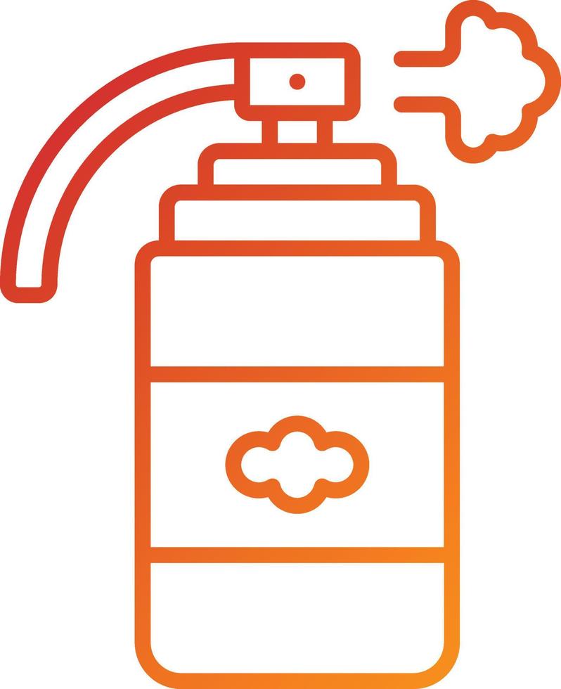 Tear Gas Icon Style vector