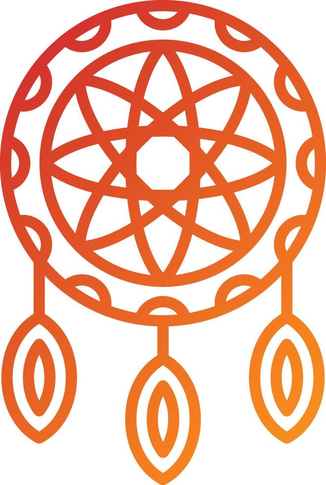 Dreamcatcher Icon Style vector