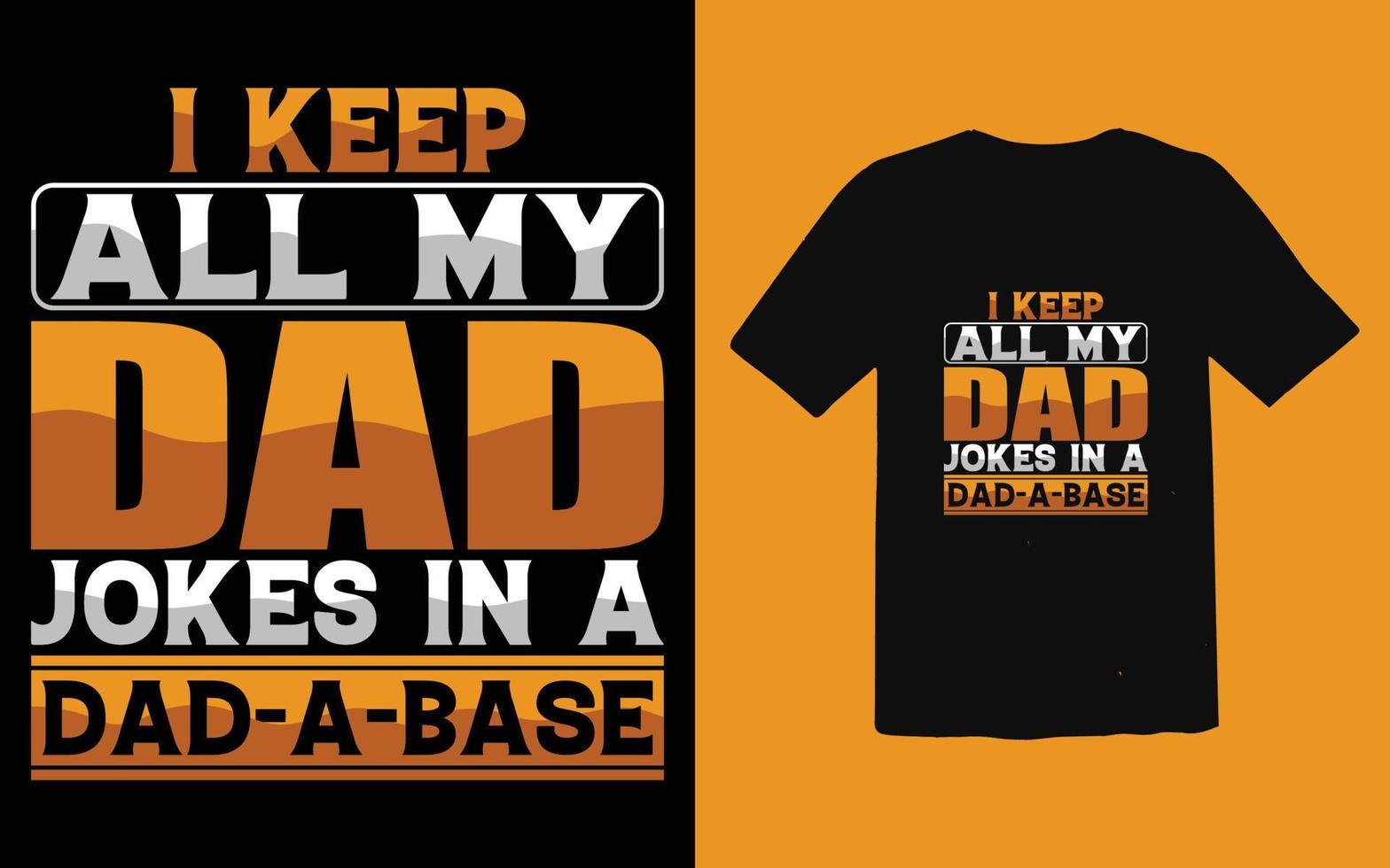 Father's day typographic T-shirt Design vector, Trendy Dad T-shirt Design vector