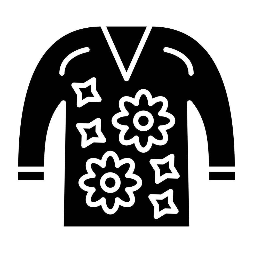 Sweater Icon Style vector