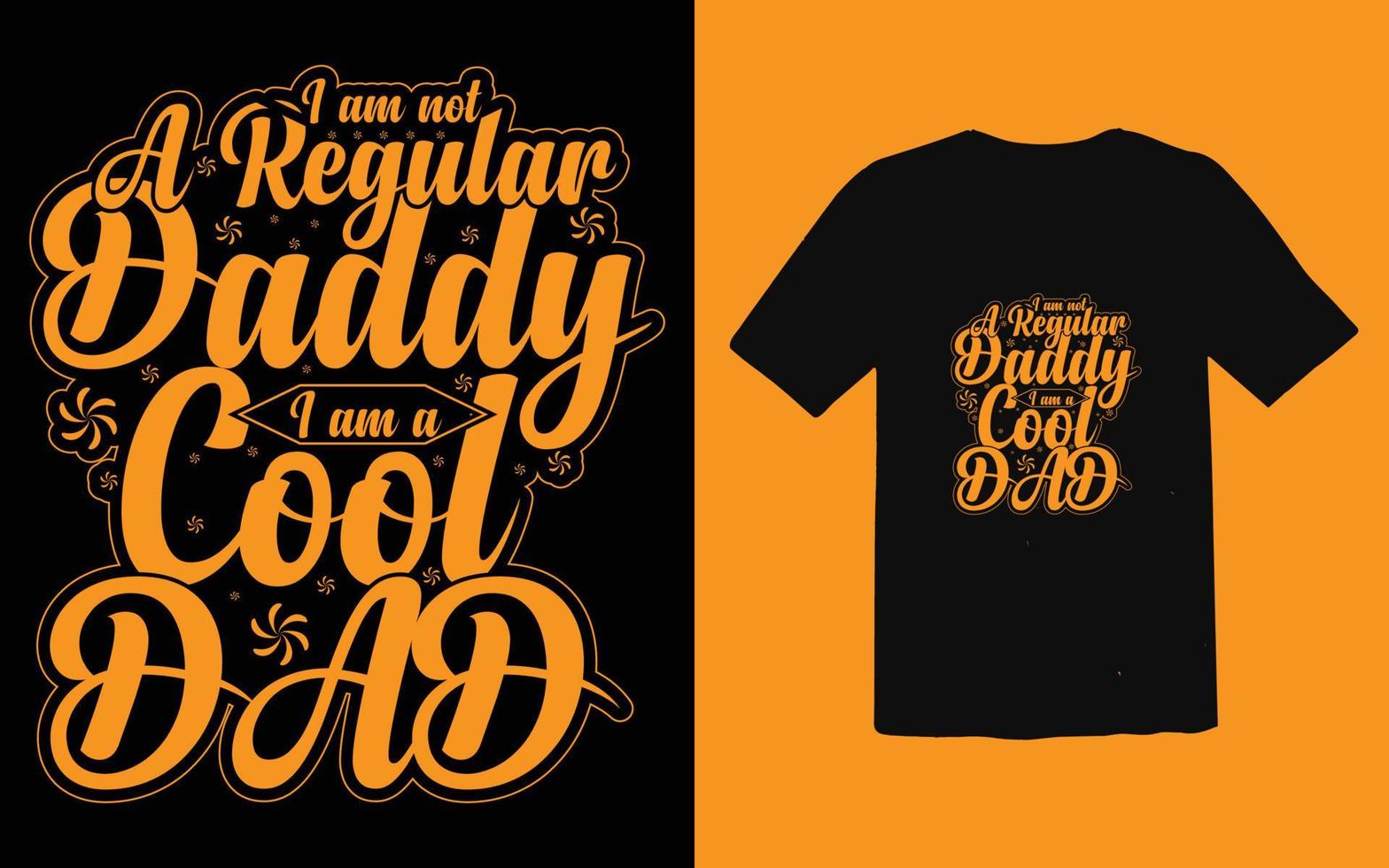 Father's day typographic T-shirt Design vector, Trendy Dad T-shirt Design vector