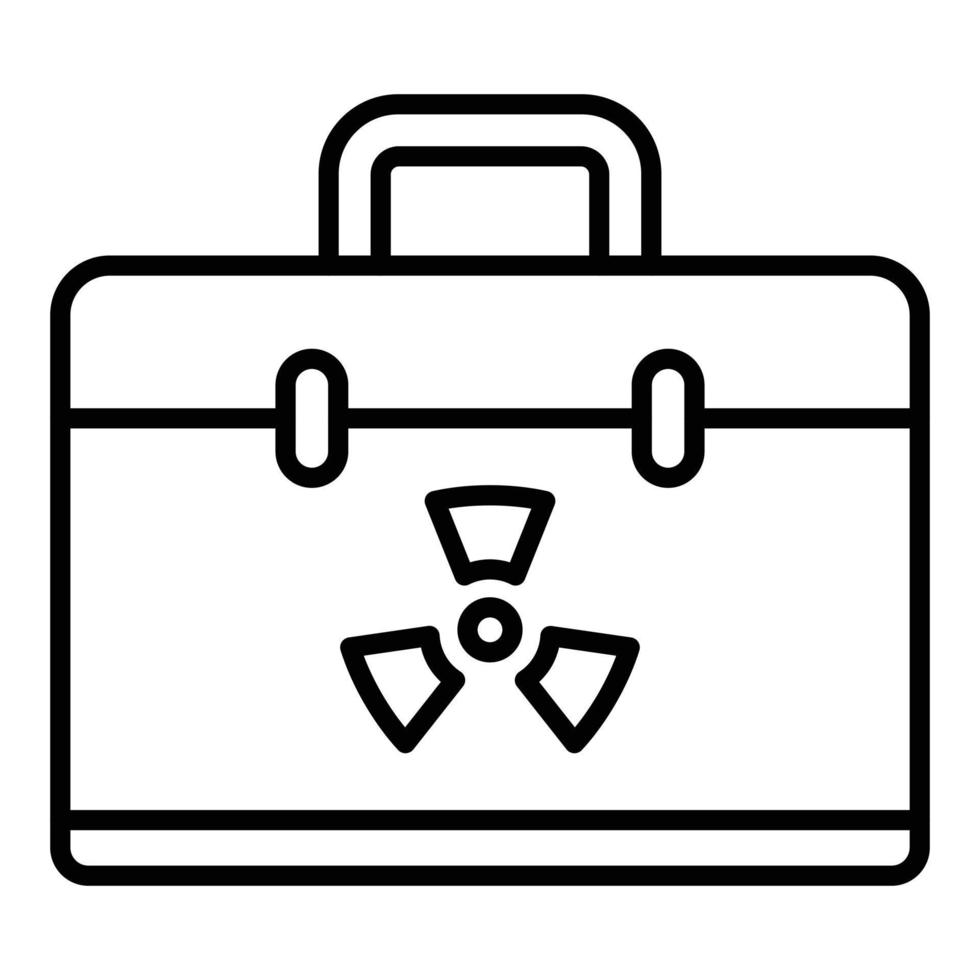 Army Case Icon Style vector