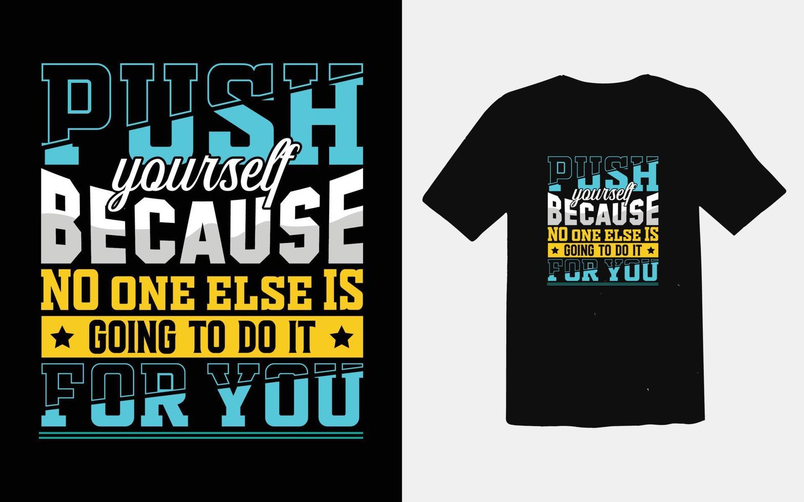 Typography t-shirt design vector