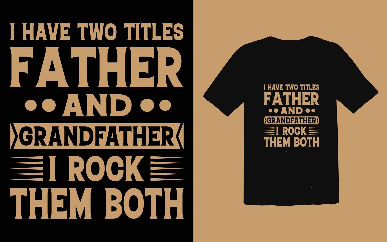 Father's day typographic T-shirt Design vector, Trendy Dad T-shirt Design vector