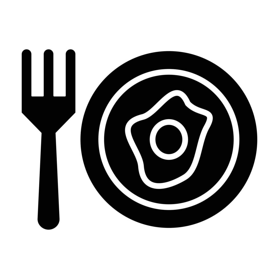 Breakfast Icon Style vector