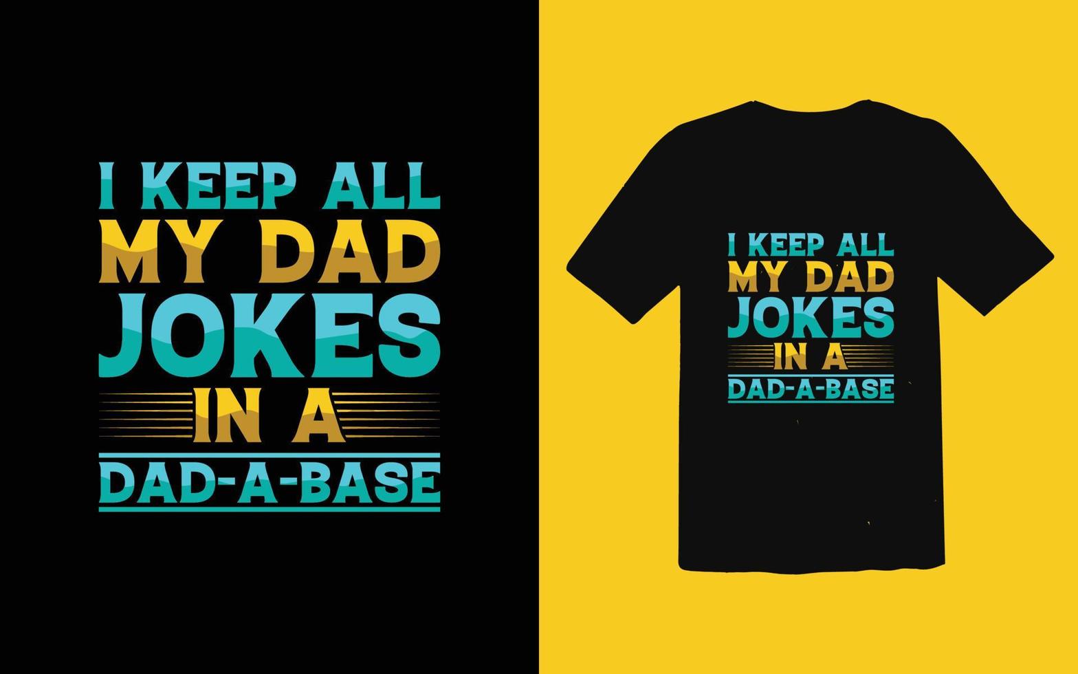 vector de diseño de camiseta tipográfica del día del padre, diseño de camiseta de papá de moda