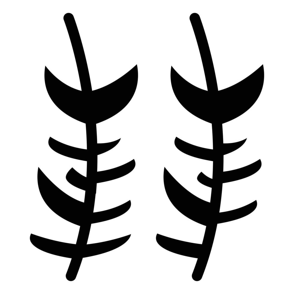 Rosemary Icon Style vector