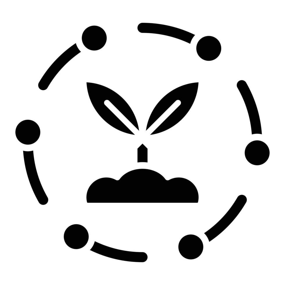 Agronomy Icon Style vector