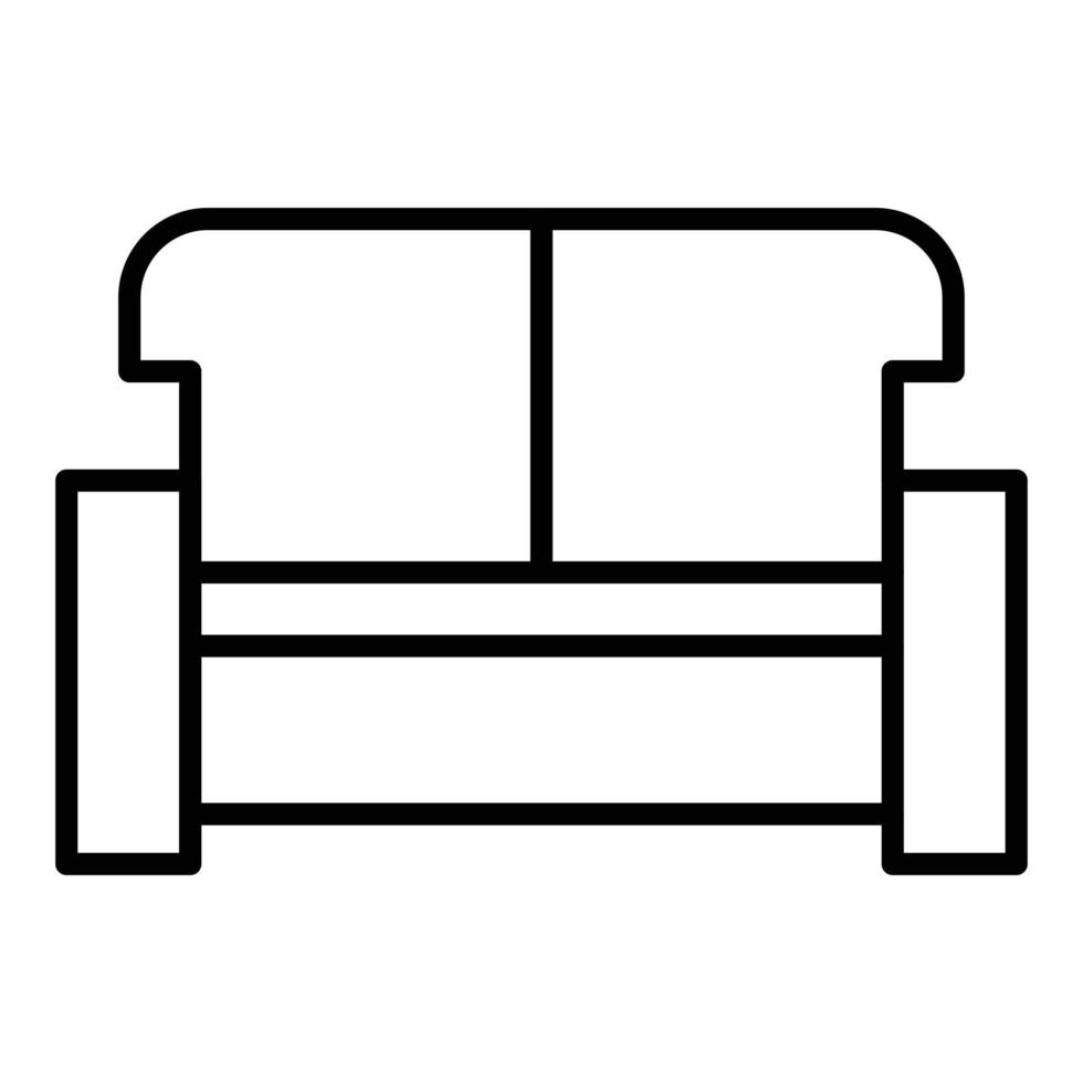 Sofa Icon Style vector