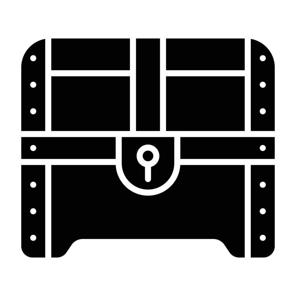 Chest Icon Style vector